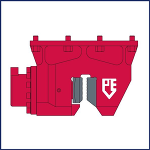 Tube clamps 100 tons for vibro hammer 